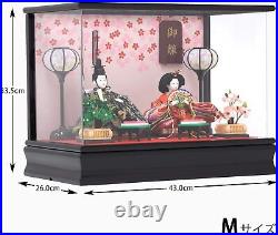 HINA Doll Show Case Girl's Day Traditonal Ceremony Display Pink Japan
