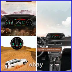HUD GPS Slope Meter Head Up Display Car Speedometer MPH/KMH Digital Projector