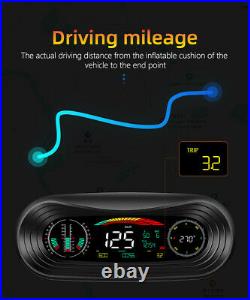 HUD GPS Slope Meter Head Up Display Car Speedometer MPH/KMH Digital Projector
