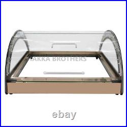 Hakka Commercial Countertop Bakery Display Case Pastry Muffins Food Showcase