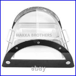 Hakka Commercial Countertop Bakery Display Case Pastry Muffins Food Showcase