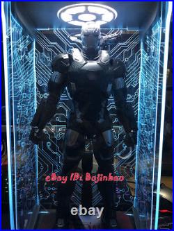 Hall of Armor 4.0 1/6 Scale Iron Man Display Cases LED Stands Dustproof Show Box