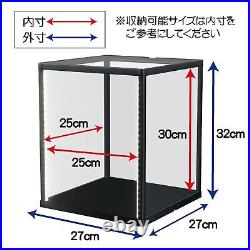 Hobby Base Premium Parts Collection Desktop Showcase M Black Acrylic