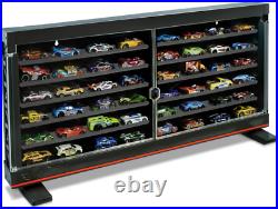 Hot Wheels Premium Case Stores 50 Hot Wheels Cars Display Showcase Collection