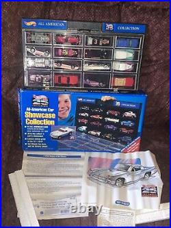 Hot Wheels Vintage 25th Anniversary Showcase Collection Display Case Complete