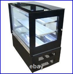 INTBUYING Right Angel Refrigerated Cake Pie Showcase Bakery Display Cabinet 220V