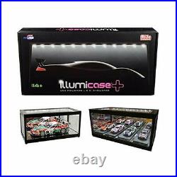 Illumibox Collectible Display Show Case Illumicase+ with LED Lights and Mirro