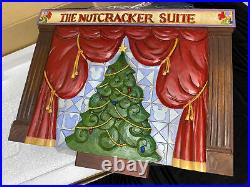 JIM SHORE 4016564 Disney Showcase Nutcracker Displayer DISPLAY In Box WORKS