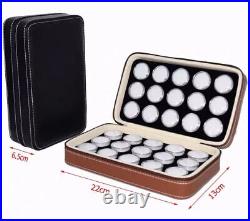Jewelry Gem Travel Display Leather Carrying Show Case PRIVATE