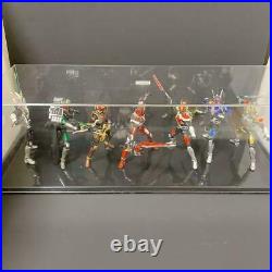 Kamen Rider Den-O Figure Mounted Transformation Set of 7 with display case