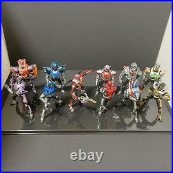 Kamen Rider Kabuto Figure Mounted Transformation Set of 8 with display case