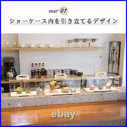 Kigumi Showcase Size Cake Display Cover Case Food Sweets Sample Bread Splash Pre