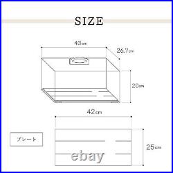 Kigumi Showcase Size Cake Display Cover Case Food Sweets Sample Bread Splash Pre