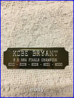 Kobe Bryant LA Lakers Championship Ring Display Case
