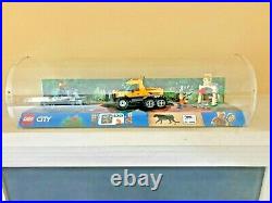 LEGO CITY JUNGLE EXPLORERS HALFTRACK MISSION Toy Shop Display Showcase No. 60159