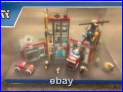 LEGO City Retail Store Display Showcase 60110 Fire Station 2016 Factory Wrapped