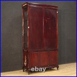 Large Showcase Eastern Furniture Inlaid IN Antique Style Nacre Cupboard