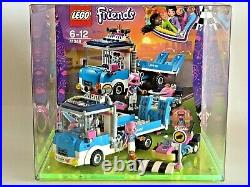 Lego 41348 Friends Display Showcase Diorama Schaukasten Abschleppwagen Tow Truck