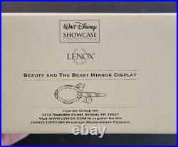 Lenox Disney Mirror Display Beauty & The Beast With Box