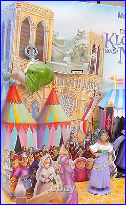 McDonald's Happy Meal THE HUNCHBACK OF THE NOTRE DAME Showcase Display Set MIB