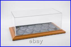 Model Car Scale 118 124 showcase Course Wood Box Display Show Case
