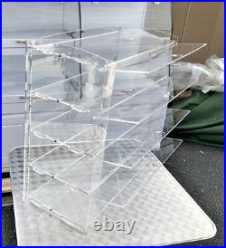 NEW Bakery Showcase Donuts Bagel Pastry Display Case Shelf Counter Top