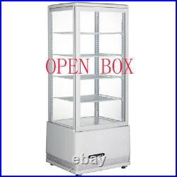 OPEN BOX! 110V Cake Display Cabinet 43.9In Higher Refrigerated Cake Showcase