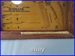 Old Timer, Schrade Uncle Henry Knife Store Countertop Showcase Display Case -