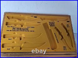 Old Timer, Schrade Uncle Henry Knife Store Countertop Showcase Display Case -