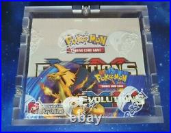 Original Pokemon XY EvolutionS Display NEU/OVP Englisch SEALED in Acrylbox