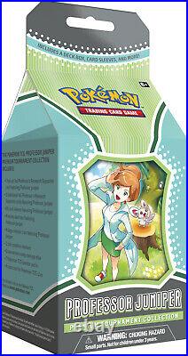 Pokemon TCG Professor Juniper Premium Tournament Collection Box DISPLAY Sealed
