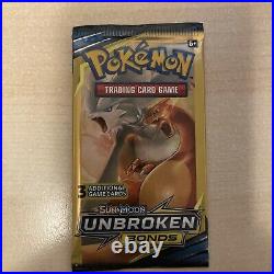 Pokemon UNBROKEN BONDS Display Mega Case with 96 cts (3 cards mini booster)