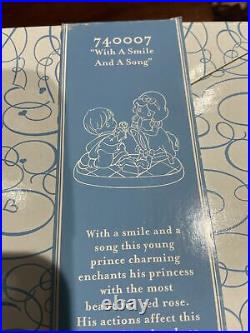 Precious Moments Disney Princess Snow White WITH A SMILE AND A SONG 740007 RARE