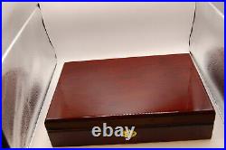 Quality Wood Display Velvet Mint Key Revolver & Pistol Box Case not returnable