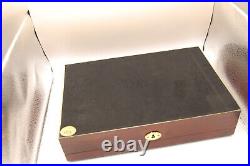 Quality Wood Display Velvet Mint Key Revolver & Pistol Box Case not returnable