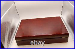 Quality Wood Display Velvet Mint Key Revolver & Pistol Box Case not returnable