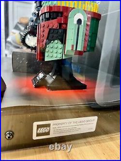 RARE LEGO Display Showcase LEGO Star Wars Helmet Collection 75274, 75276, 75277
