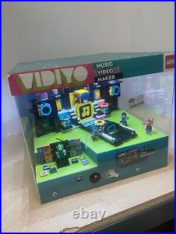 RARE LEGO Store Display Showcase LEGO The Boombox VIDIYO, set 43115 LIGHTS UP
