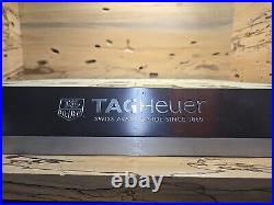 RARE TAG HEUER 18 Watch Display Showcase Missing Some Pillows B404