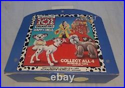 Rare HTF 1991 Mcdonald's 101 Dalmatians Happy Meal Toy Display