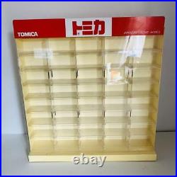 Rare Storefront Tomica Display Showcase 40 cars Not for sale