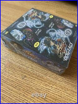 Rare Vintage Yugioh 5DS Dog Tags Display Box (12 Packs) Collector foil stickers