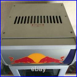 Red Bull Compact Refrigerator Display Showcase AC 100V Used Free Shipping