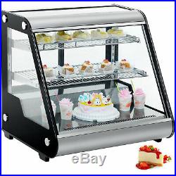 Refrigerated Bakery Display Case Countertop 130L Show Case Cabinet Dessert Case