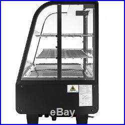 Refrigerated Bakery display case Countertop 100L Show Case Cabinet Dessert Case