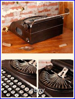 Retro Typewriter Vintage Showcase Type Writer Old Display Antique Decoration