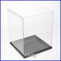 Set of 2 Clear Display Showcase with LED Light Box for MG Gundam Vehicles Model