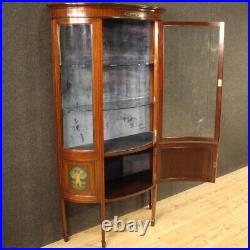 Showcase A Moon Antique Style Bookcase Exhibitor Furniture Wooden Painting