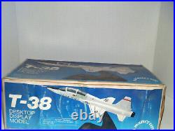 Showcase Airplane Co. Wood Desktop Display Model T-38 148 Scale