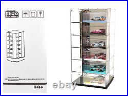 Showcase Large 24 Car Display Desktop Spinner with Mirror Back Mijo Exclusives